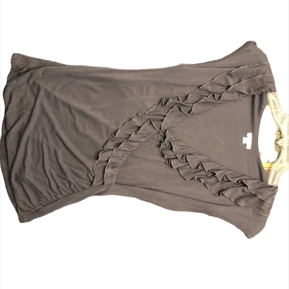 Maurices Ruffle Wrap Blouse SZ Small - Picture 2 of 4